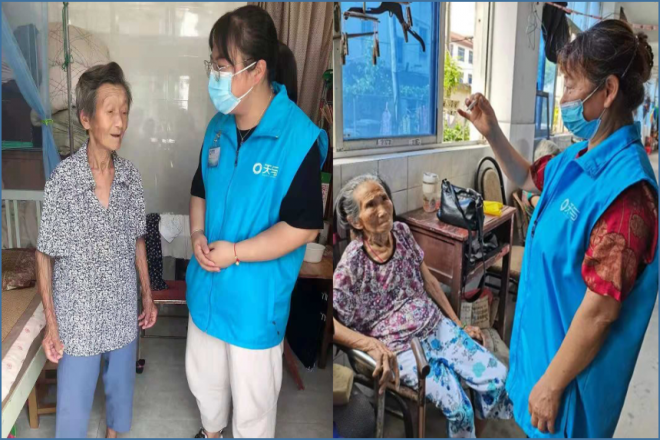 江苏常熟：疫情防控不放松 为老服务“不打烊