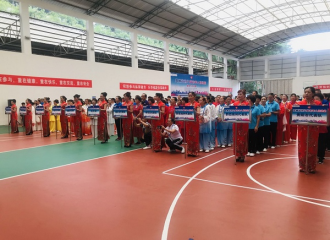 贵州省第八届老年人运动会健身气功比赛在贵阳市乌当区举行